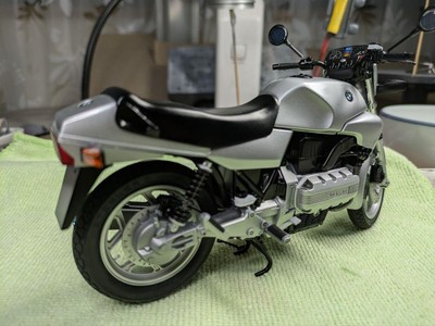 【gggさん専用】ＢＭＷ　K100【タミヤ製】スケールモデル。 Bmw K100 Motorcycle Model Tamiya 1/12 Scale Finished Plastic