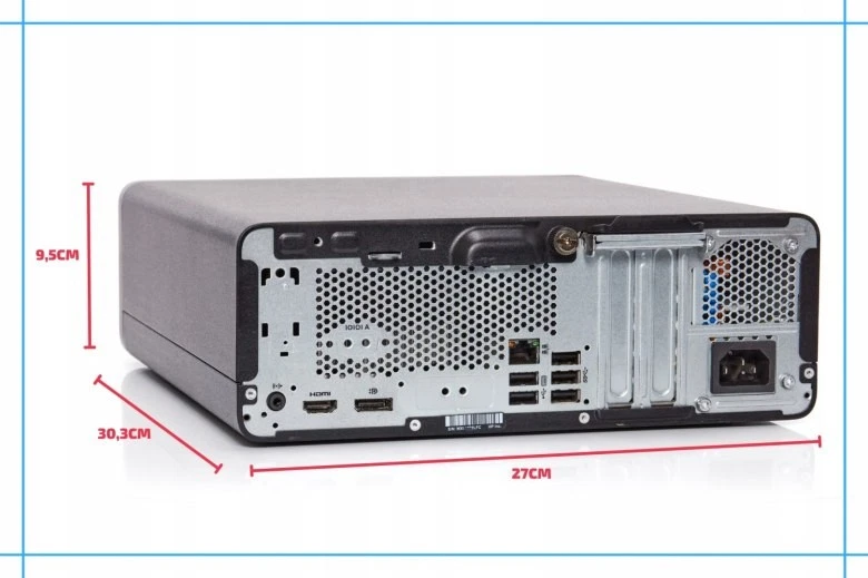 Computer PC HP 405 G4 AMD Ryzen 5 Pro 8GB DDR4 SSD 240GB WiFi Windows 11 PRO - Immagine 2 di 4