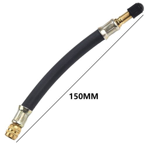 Extension Adapters Tyre Valve 150mm Black+Gold Dual Easy Inner And Outer - Picture 5 of 12