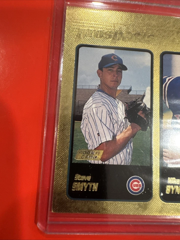 2001 Topps Prospects Nathan Haynes, Steve Smyth, Mike Bynum #729 Gold /2001 (RC) - Image 2 of 4