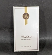 Royal Secret Five Star Fragrance Perfumed Bath Oil 1oz 30ml NeW SEALED Boxed