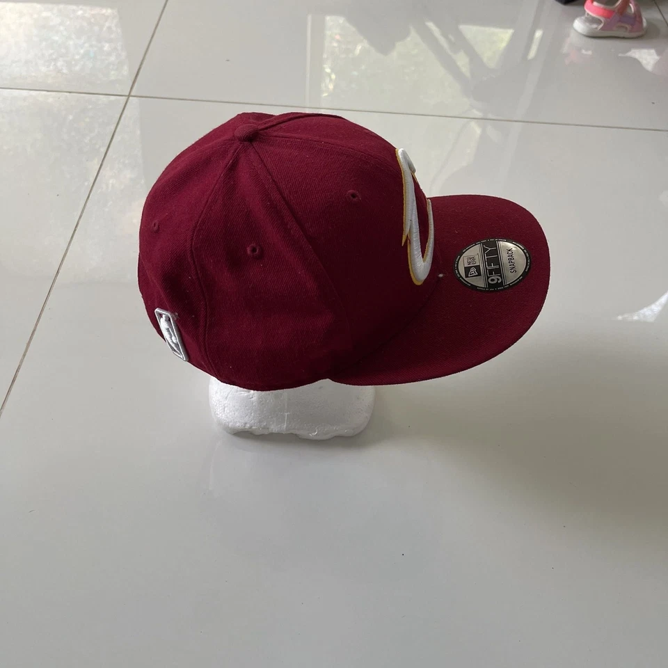 Gorra New Era Cleveland Cavaliers Granate 9FIFTY Snapback Foto 4 de 4