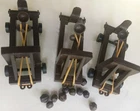Marx Medieval Knights and Vikings Firing Catapults with Rocks for Playsets 1/32