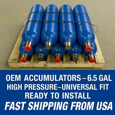 OEM Accumulators 6.5 Gal   High Pressure   Universal Fit   Fast USA Shipping