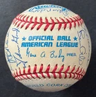 1997 AL Champion Cleveland Indians Team Signed x19 Baseball JSA LOA MLB