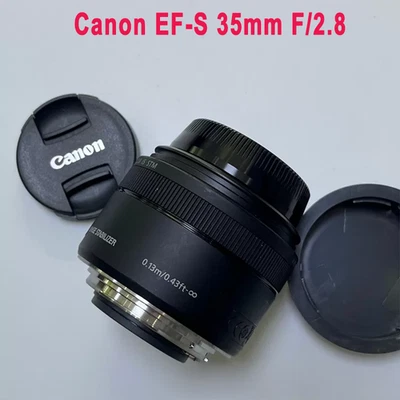 Canon EF-S 35mm Focal f/2.8 Camera Lenses for sale | eBay