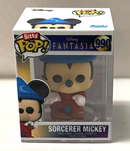 FUNKO BITTY POP DISNEY SORCERER MICKEY MICRO 0.75" FIGURE BRAND NEW 990