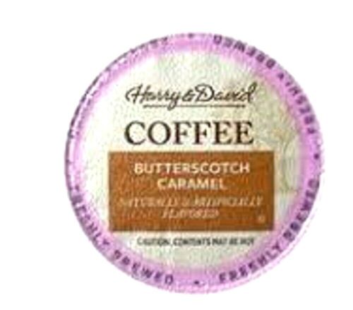 Harry & David Single Serve Kaffee, Butterscotch Caramel, 18 Stück Box - Bild 2 von 5