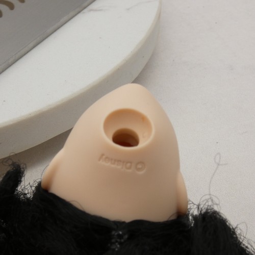 Disney Royal Shimmer Snow White Doll Head Only Black Curly Wavy Hair Hasbro - Picture 8 of 8