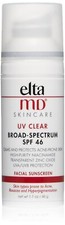 EltaMD UV Clear SPF 46 Cream, 1.7 Ounce EXP 2027 Opened Box