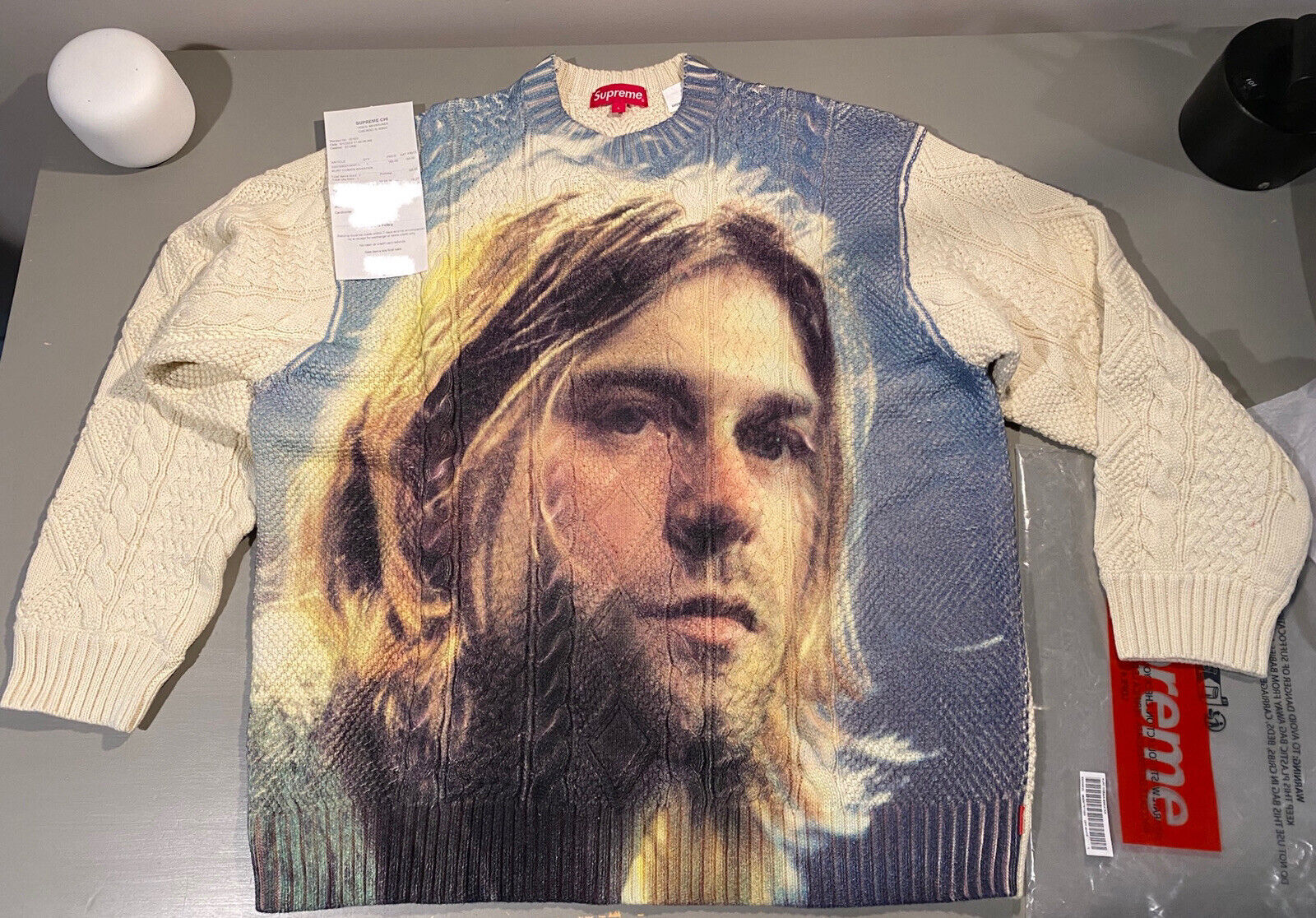 supremesupreme Kurt Cobain Sweater Lサイズ - ニット/セーター