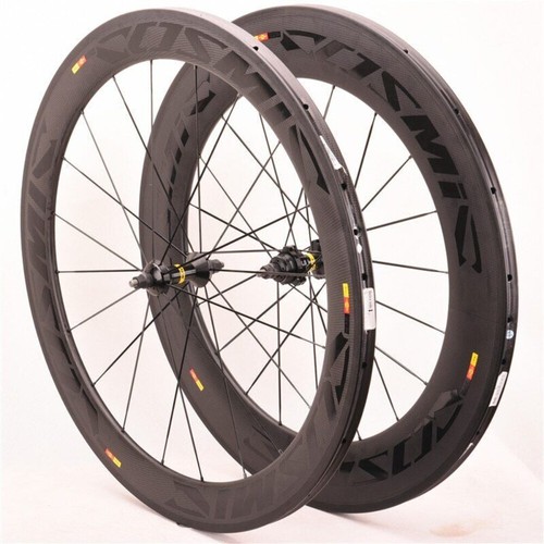 700C Carbon Track Bicycle Wheelset Fixed Gear Clincher Single Speed Bike Wheels - Afbeelding 1 van 12