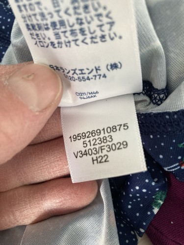 Lands End Active Shirt Size Large Ski - Picture 6 of 6