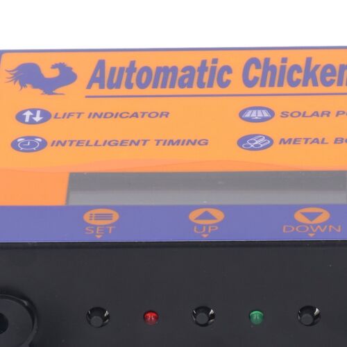 Automatic Chicken Coop Door With Timer Battery Operated Automatic Chicken HD - Afbeelding 1 van 12