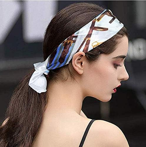 10PCS Silk Feeling Satin Headscarf Neck Hair Small Square Scarf Color Random - Picture 2 of 12