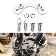 Springer Front End Riser Handlebar Adapter Converter 4.75" to 3.5" For Harley