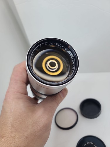 Japanese AETNA ROKUNAR AUTO ZOOM F:4 70~210mm Canera Lens No. 706421 - Picture 2 of 12