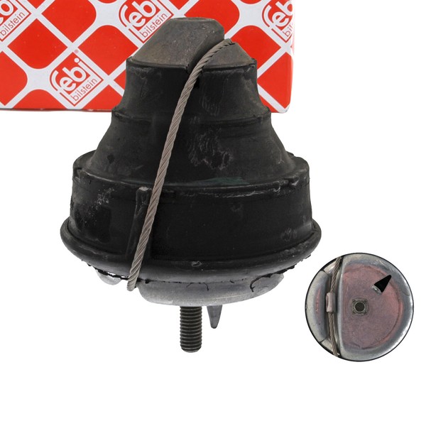 febi 09736 Motorlager Hydrolager FüR Volvo 850 C70 I S70 V70 I Hinten Unten-image