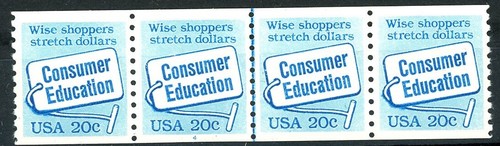 Consumer Education Coil MNH PNC4 Plate 3 Scott's 2005 - Picture 2 of 2