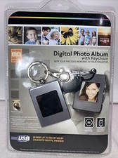 Digital Photo Album with Keychain Stores 60 Color Images, USB INCLUDED S101