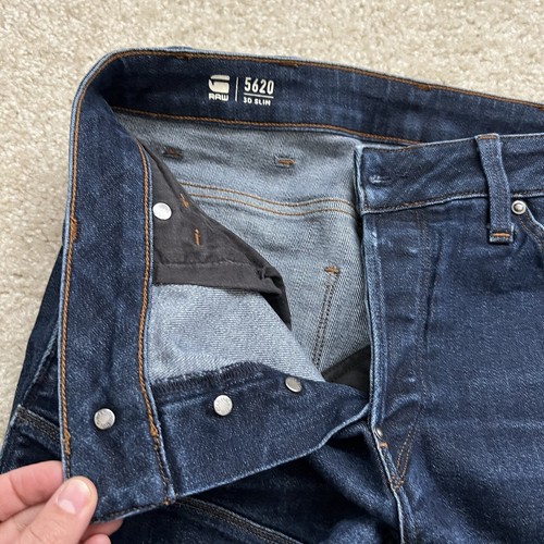 G-Star Raw 5620 3D Slim Skinny Jeans Pants Men’s Size 29x32 3D $180 Sold Out - Picture 13 of 24