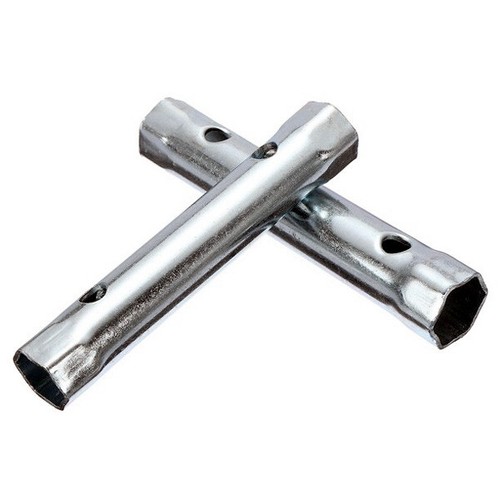 Box Spanners Set 6pc Metric 6-17mm Tubular Monobloc Tap Wrenches Tube Spark Plug - Picture 2 of 4