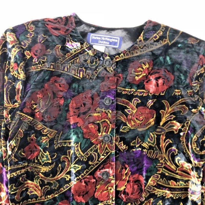 Norton McNaughton Wohombres 8P 8 Petite Medio Vintage 80s 80s 80s 90s Terciopelo Blazer e2 0444b7 Norton McNaughton Wohombres 8P 8 Petite Medio Vintage 80s 80s 80s 90s Terciopelo Blazer e2 0444b7