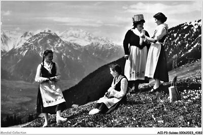 ACIP3-SUISSE-0227 - RIEDERALP - VALISIAN WOMEN WITH COSTUME