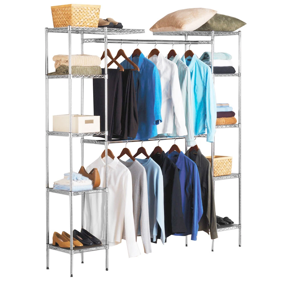 Seville Classics Expandable Closet Organizer System eBay