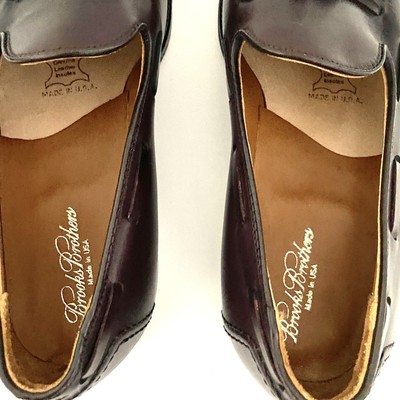 Brooks Brothers Alden Leather Tassel Loafers Cordovan Dress Shoes NEW MEN’S  7.5