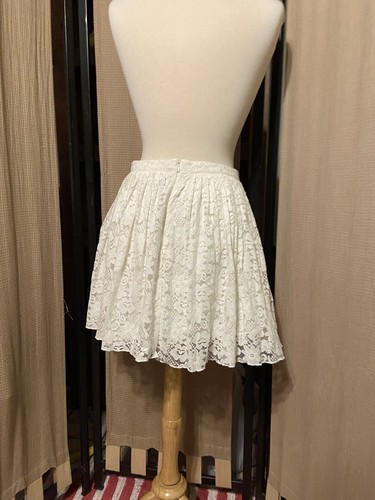 Allen B By Allen Schwartz Mini Skirt Size 6 Beige - Picture 6 of 10