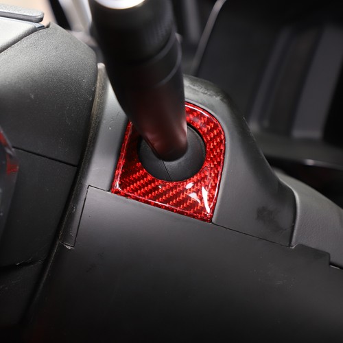 Red Real Carbon Fiber Full Interior Set Decor Cover Trim Kit for Corvette C8 20+ - Picture 260 of 444
