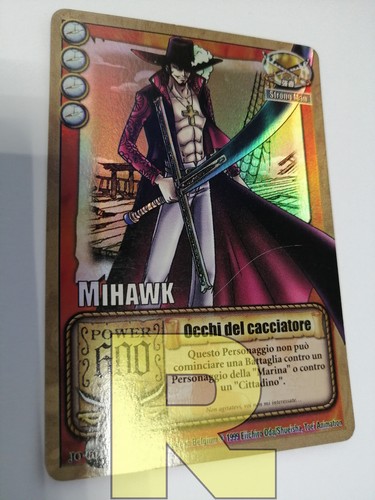 Mihawk - Occhi Del Cacciatore ® JO-C04 ® Rara Holo ® One Piece TCG ® Italiano EX - Picture 7 of 8