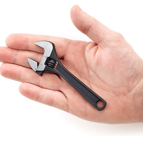 NERRAD TOOLS 100mm 4"" MINI ADJUSTABLE WRENCH - NTSWOMINI