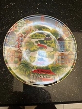 Anthropologie PEACE, JOY AND San Francisco 8" Plate