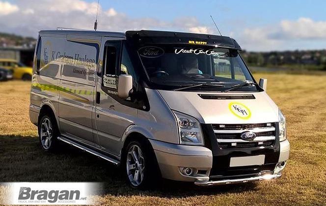 Side Bars For Ford Transit MK6 SWB 2000 2006 Chrome Polished