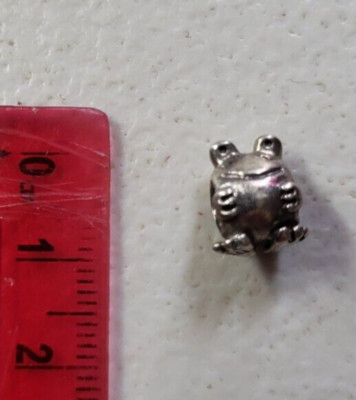 Pandora ALE 925 Sterling Silver Froggie The Frog Charm 790247 VG Free Shipping
