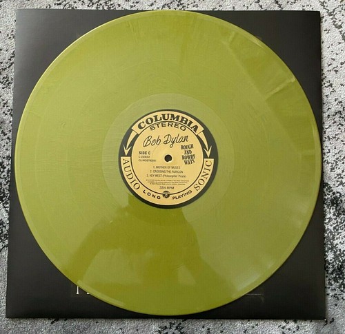 Bob Dylan Rough & Rowdy Ways 2020 Olive Green Double Vinyl Played Once Excellent - Picture 5 of 12