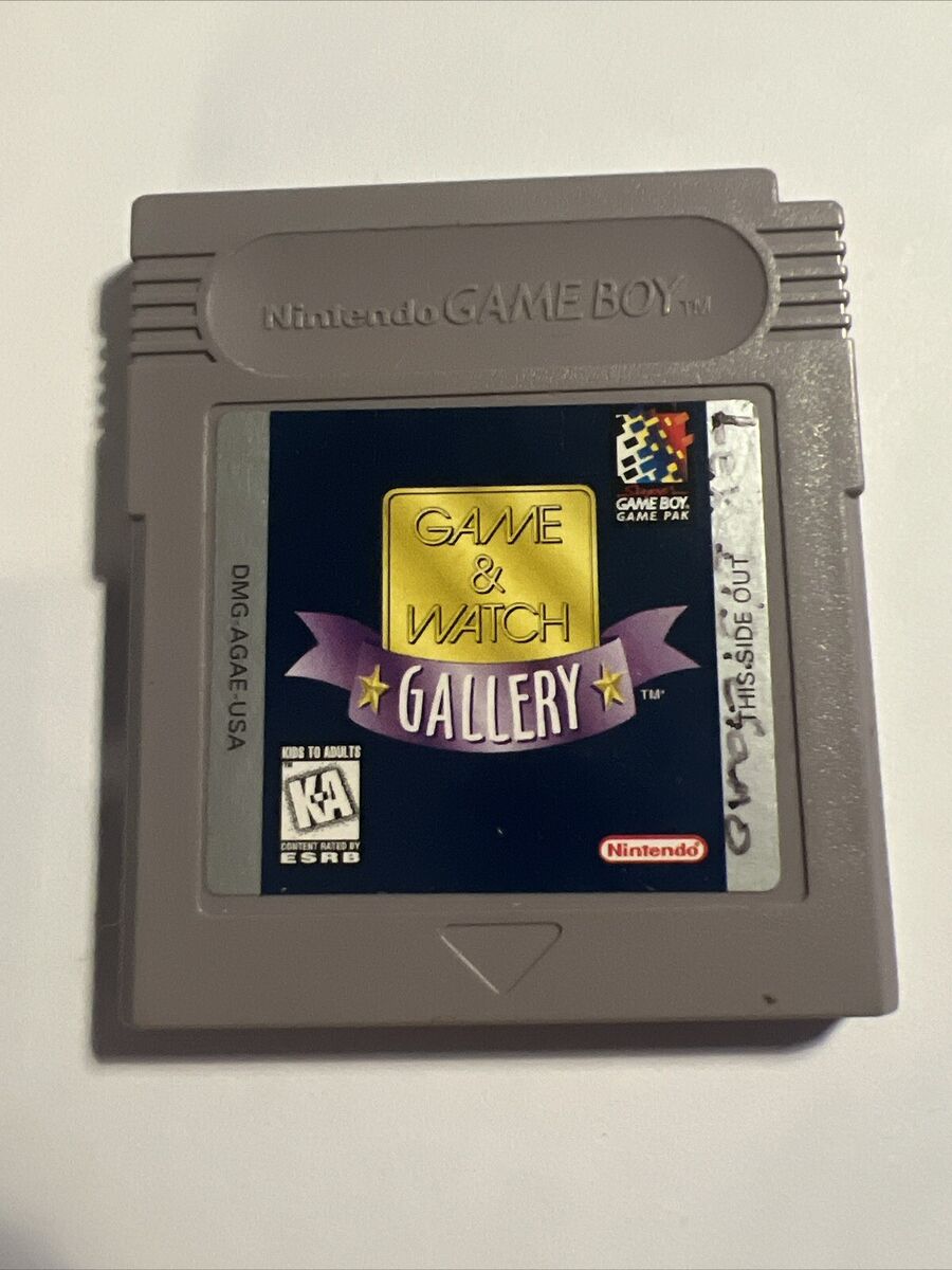 Game and Watch Gallery (Nintendo Game Boy GB) Authentic - US Game and Watch Gallery (Nintendo Game Boy GB) Authentic - US