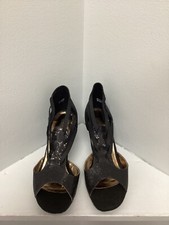 New Sodanca Black Sparkle Slip-on Ballroom Sizes 8.5, 9, 10 and 10.5