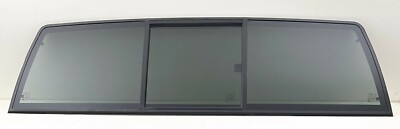 Fit Dodge Ram 09-18 1500 10-24 2500-5500 Rear Back Manual Slider Window Glass