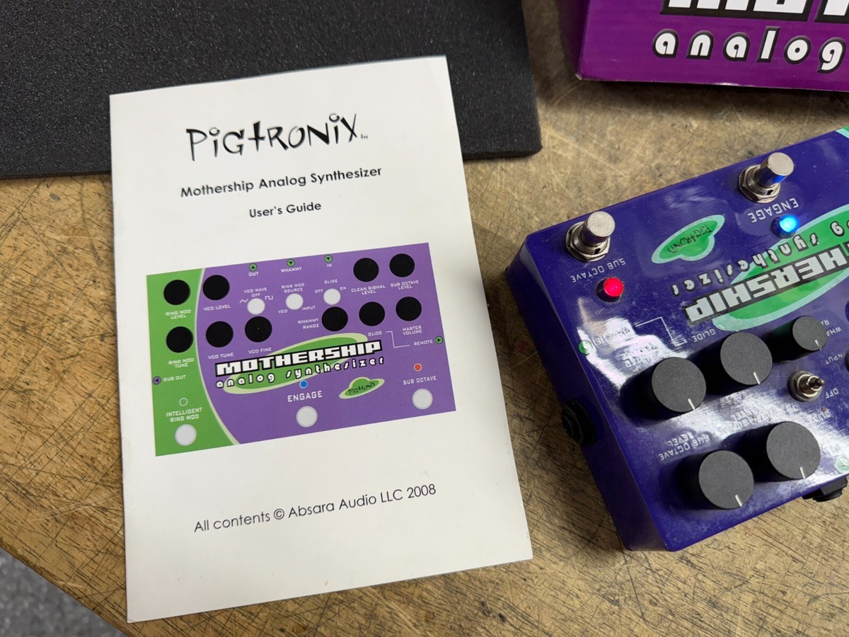 Pigtronix Mothership Analog Synthesizer W/ Original Box