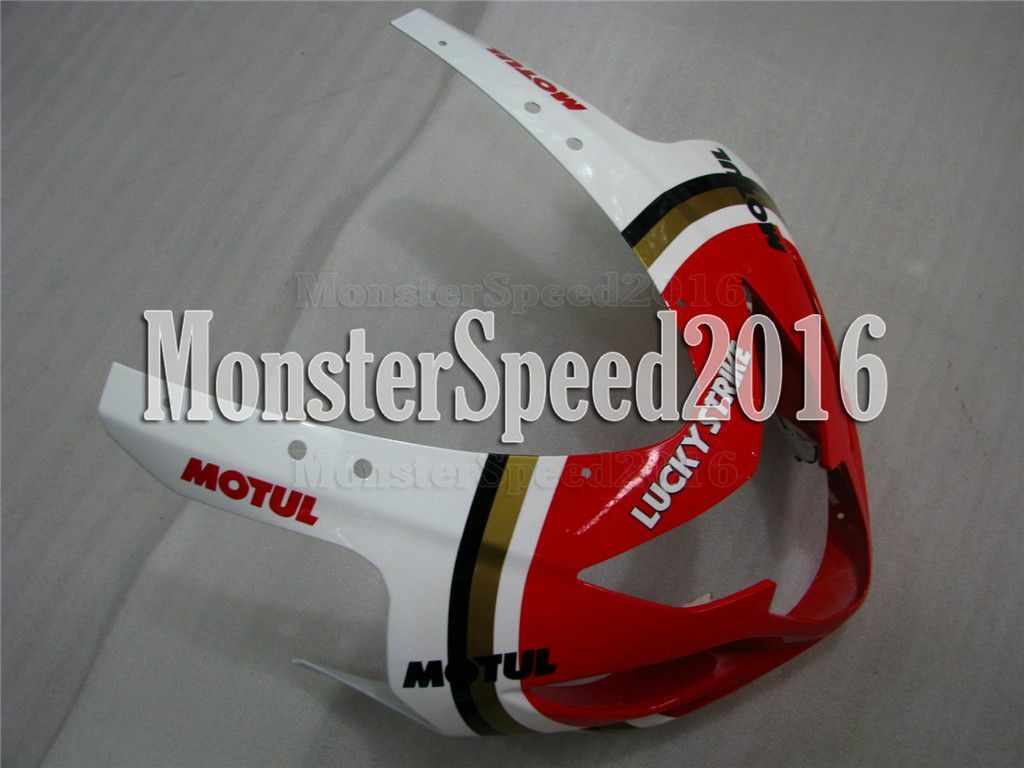 Injection White Red Fairing Plastic Fit for Suzuki 2004 2005 GSXR 600 750 K4 ABS image