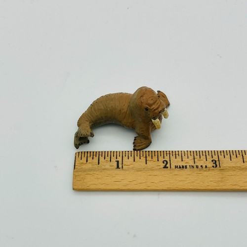 Safari LTD Walrus Mini Animal Figure Small 2” Sea Life Realistic Toy Figurine - Picture 5 of 9
