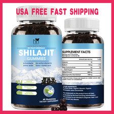 Natural 100 Himalayan Organic Shilajit Gummies Shilajit Resin Natural Supplemen