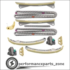 Engine Timing Chain Kit Set with Tensioner for for Hyundai Kia Genesis 3.3L 3.8L