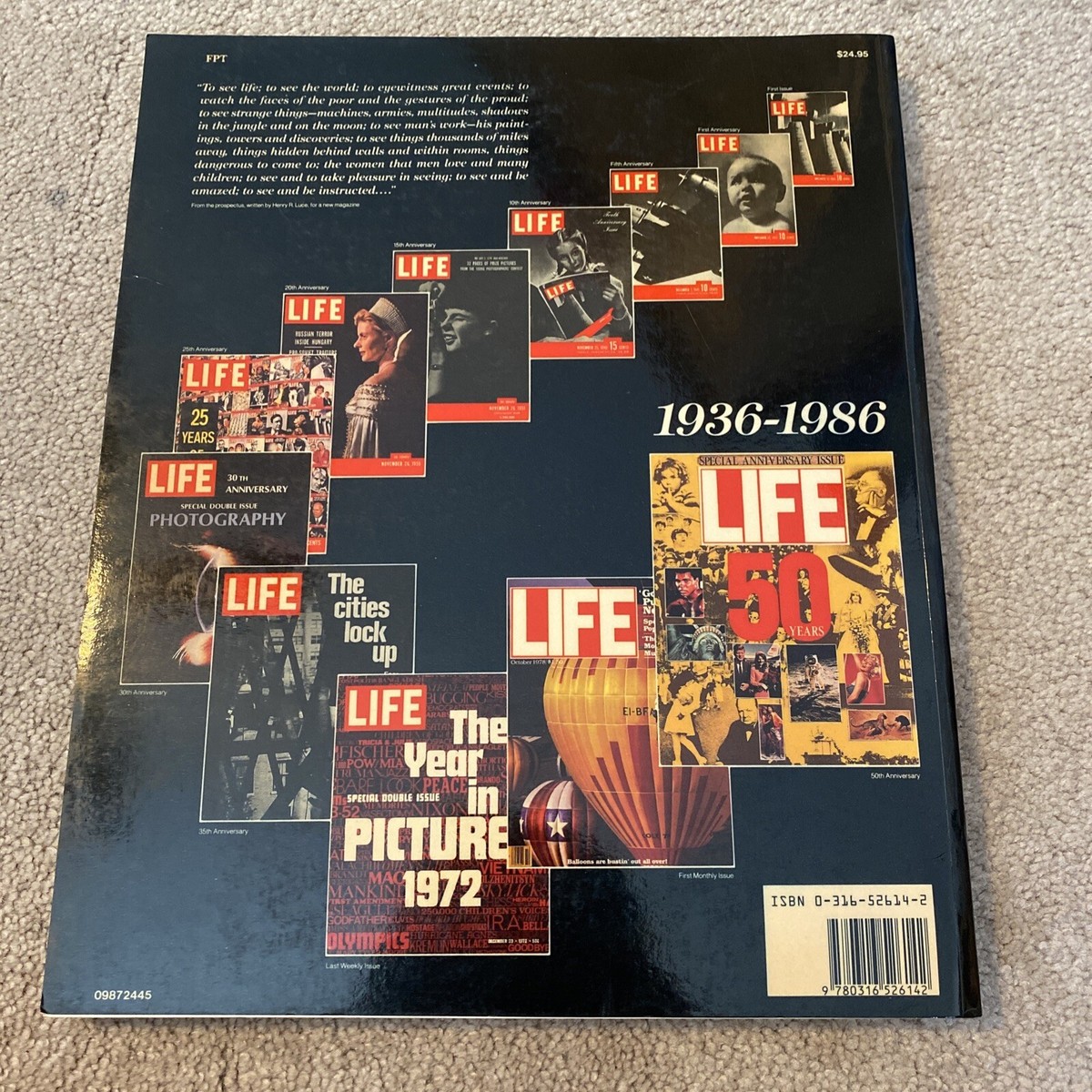 LIFE 50【1936-1986】 LIFE The First 50 Years 1936-1986 Hardcover Book Fifty | eBay