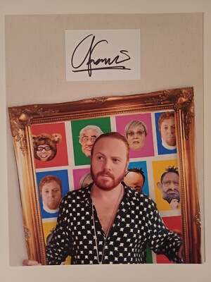 Leigh Francis - original signed Autogramm 8x10 (Celebrity Juice)