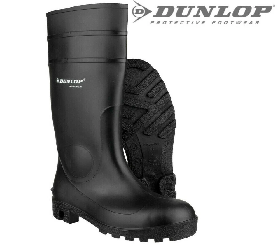 MENS SAFETY WELLINGTONS WATERPROOF BOOTS STEEL TOE CAPS S5 WELLIES BOOTS SHOES