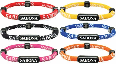 Sabona negatives Ion & magnetisches sportliches Golfsportarmband NEU